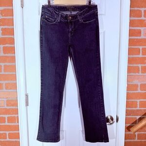 Ruff Hewn Women's Straight Leg Jeans - Deep Indigo